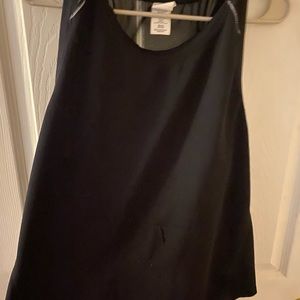 Black tank top
